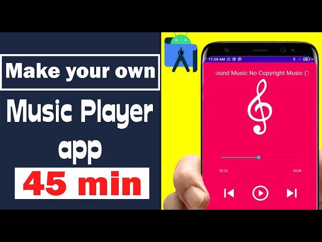 Music Player Application | Android Studio Tutorial | 2024