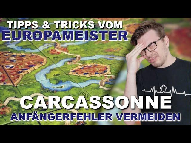 Carcassonne - So GEWINNST du JEDES Spiel (Anfängerfehler) - Tipps, Tricks & Strategien #1