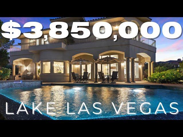 17 Grand Corniche Dr Henderson NV 89011 - Lake Las Vegas Homes For Sale