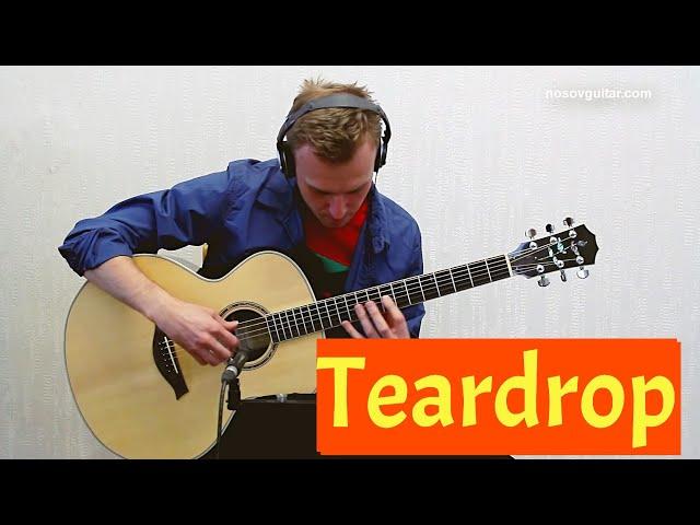 massive attack - teardrop ( guitar cover by Alexey Nosov )