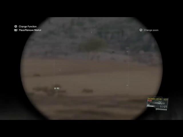 MGSV - .50 cal Sniper Vs Helicopter (loki Gamer) Part 1