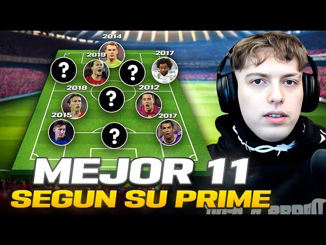 EL MEJOR 11 DE LA EPOCA SEGUN EL PRIME DE CADA JUGADOR (2010-2024)