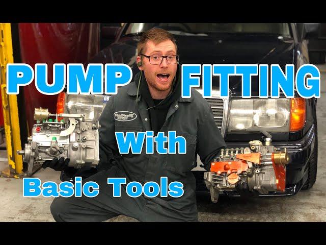 OM606 PUMP FITTING WITH BASIC TOOLS