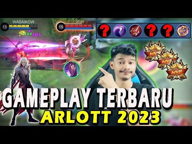 CARA MAIN ARLOTT TERBARUBUILD EMBLEM DAN ITEM ARLOTT TERSAKIT-MOBILE LEGENDS #mlbb