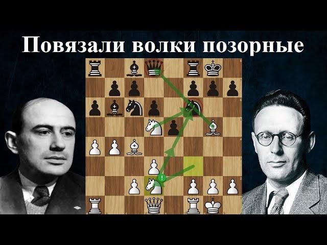 Илья Кан громит в 13 ходов Ботвинника гамбитом Эванса!  Шахматы