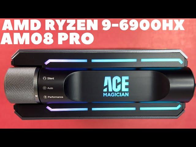 Mini Gaming PC Review | AMD Ryzen 9-6900HX | ACE AM08 Pro