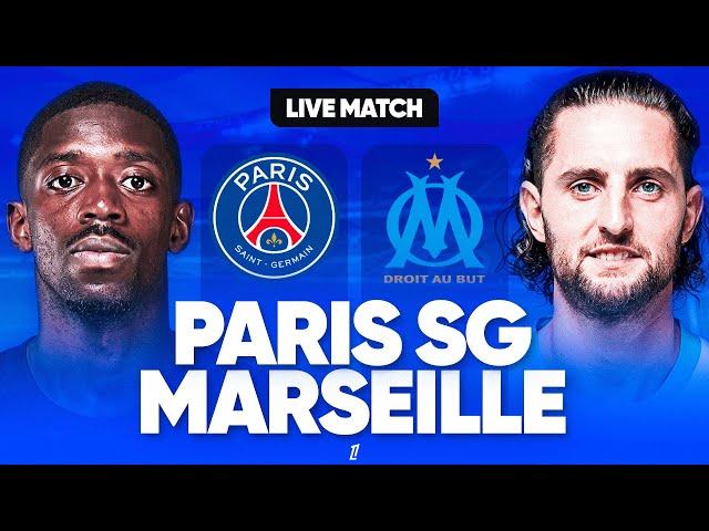  PSG - OM LIVE / ALLEZ PARIS! /LE CLASSIQUE ! LA VICTOIRE ! / RABIOT DE RETOUR AU PARC  / L1