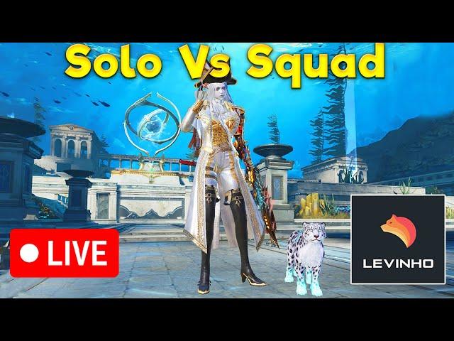  Levinho Solo Vs Squad PUBG MOBILE 3 