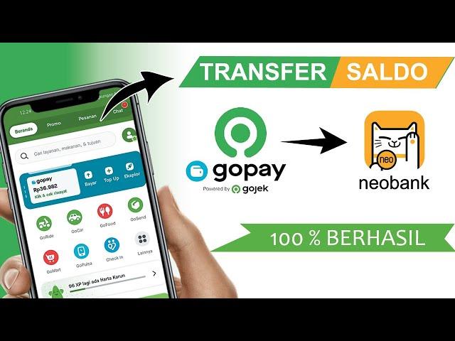 Berhasil ! Cara Transfer Saldo Gopay Ke Neobank Terbaru