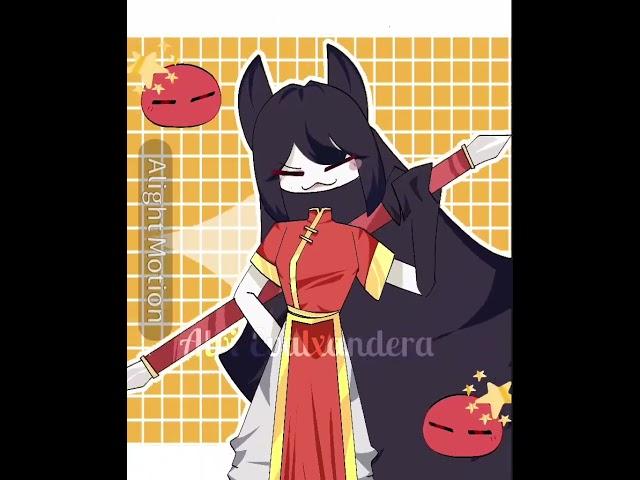 DA GE MI // miss circle in Chinese#fpeedit #animationmeme #aligthmation #ibispaintx #berandayoutube