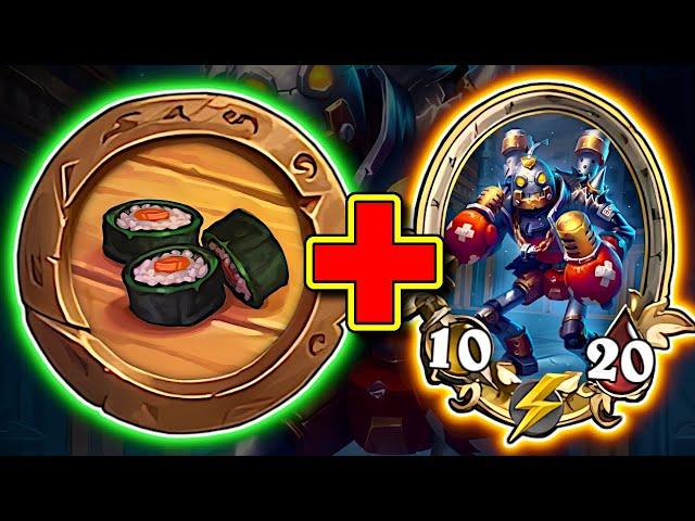 This Works?! Free HUGE Magnetics with beatboxer | Hearthstone Battlegrounds