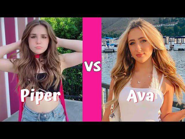 Piper Rockelle Vs Ava Kolker TikTok Dances Compilation