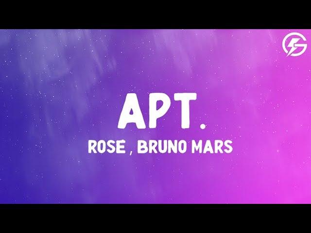 ROSÉ & Bruno Mars - APT. (Lyrics)