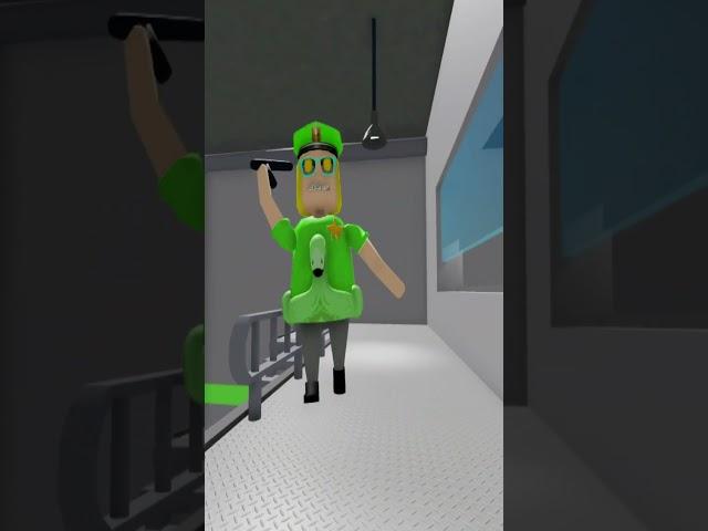 SUMMER UPDATE -  ALIEN MODE - POLICE GIRL PRISON RUN! (Obby) - ALL JUMPSCARES #roblox #viral #shorts