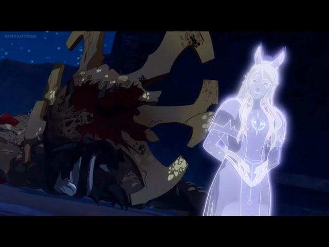 Aaravos Kills Sol Regem | The Dragon Prince Season 6 Clip