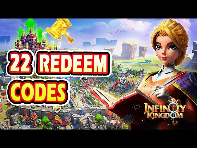 Infinity Kingdom 22 Redeem Codes || Infinity Kingdom 22 Active Redeem Codes