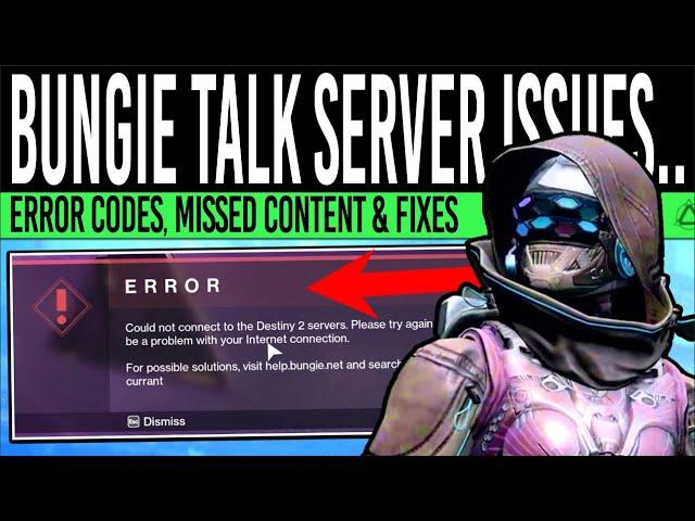 Bungie Respond to MASSIVE Server Issues | Quest Workarounds & Errors in Final Shape (Destiny 2)