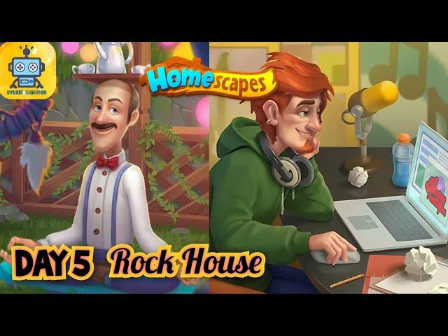 Homescapes Story: Day 5 - Rock House - The Lake House - 2nd House