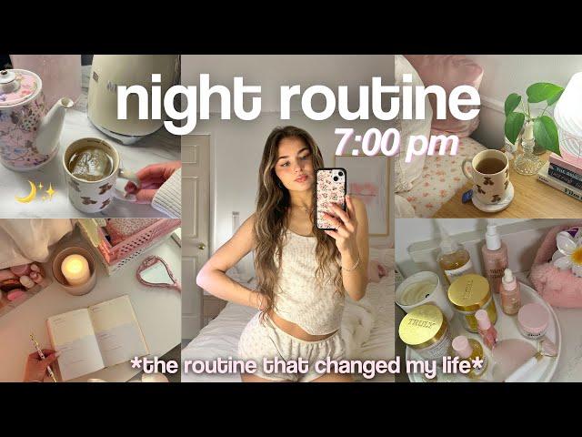 7PM *winter* NIGHT ROUTINE  THAT GIRL tips for the best sleep