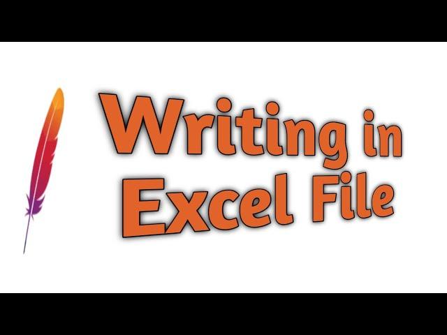 Apache POI Tutorial 4 - How to read/write data from Excel file