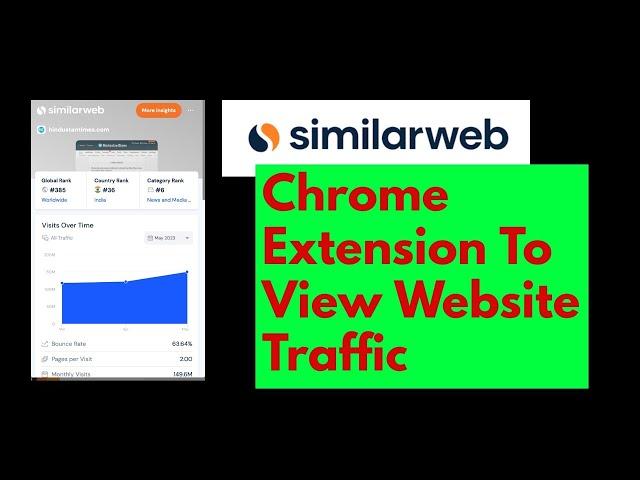 Similar Web Chrome Extension | Similar web plugin