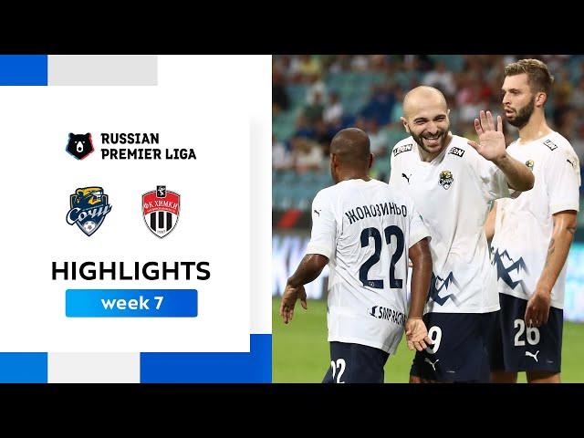 Highlights FC Sochi vs FC Khimki (4-1) | RPL 2022/23