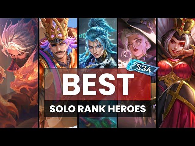 Season 34 Best Hero for Solo Rank vs Dark System Mobile Legends