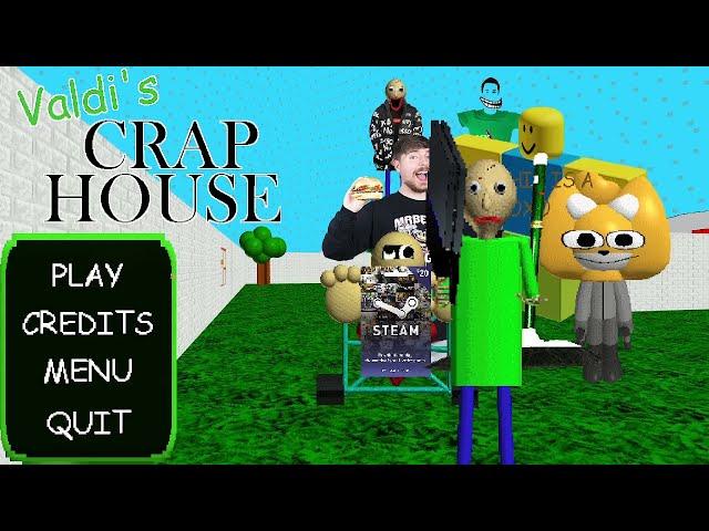 (Only BSODAS) Valdi's Craphouse - Baldi's Basics 1.4.3 decompiled mod