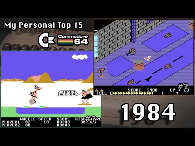 My Personal Top 15 C64 Games From 1984