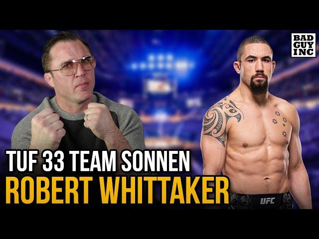 Robert Whittaker's Game Changing Advice | TUF 33 Team Sonnen