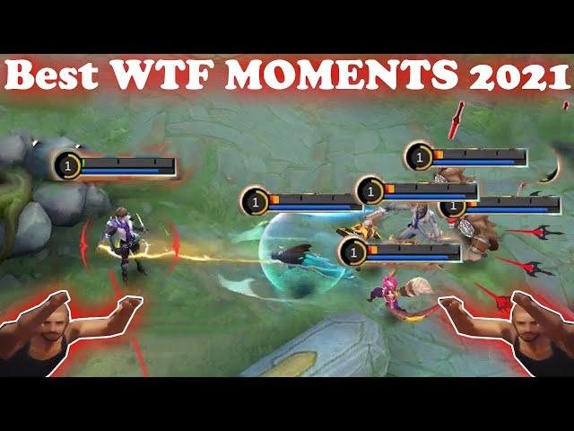 WTF Funny Moments BEST 2021| Mobile Legends