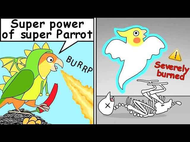 Funny Comics With a Parrot Twist #15 | Parrot Comic Dub