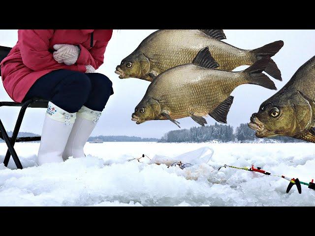 Где искать леща зимой на водохранилищах? Где стоит лещ на водохранилище? Лещ рыбалка зимой.