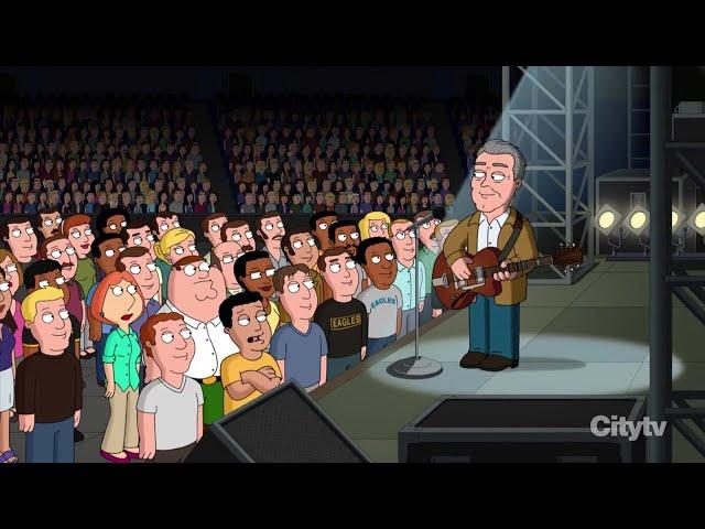 Family Guy - An uptight guy at an Eagles concert