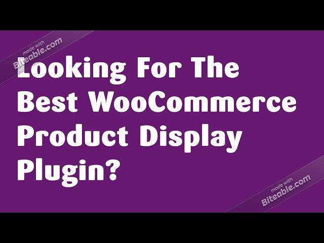 WooCommerce Product Table Plugin