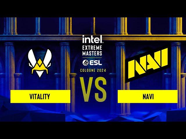 Vitality vs. NAVI - IEM Cologne 2024 - Grand Final