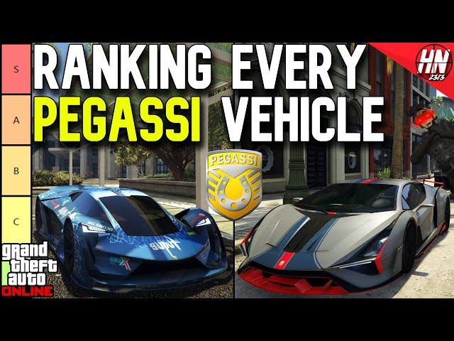 The ULTIMATE Pegassi Vehicle Tier List!