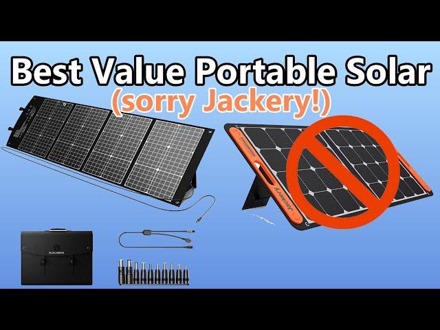 The JACKERY SolarSaga 100w is Good. But THIS is BETTER...AND CHEAPER!  *Unsponsored*