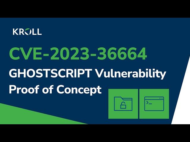 Ghostscript Vulnerability (CVE-2023-36664) Proof of Concept