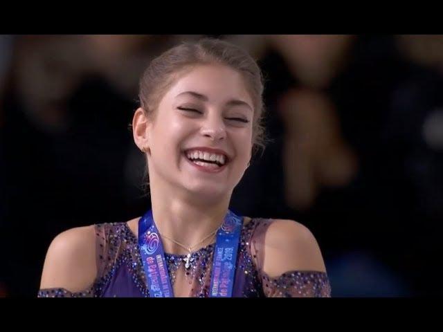 Alena Kostornaia Medal Issue 2019 Internationaux de France