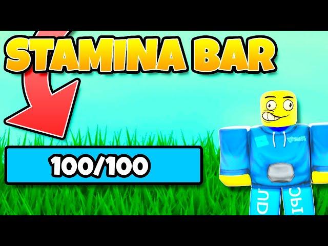 How to Create a SPRINT and STAMINA System in Roblox