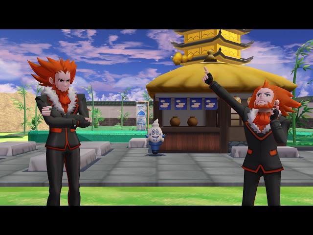 [MMD x Pokémon] - Giant Flying Sheep! (ft. Lysandre x2)