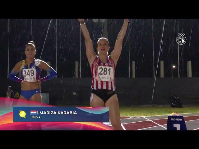 ASSUNÇÃO 2022 - Micaela Rosa conquista a prata nos 100m com barreiras