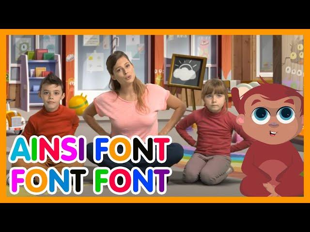 Ainsi font font font - Les Amis de Boubi (Comptines pour enfants)