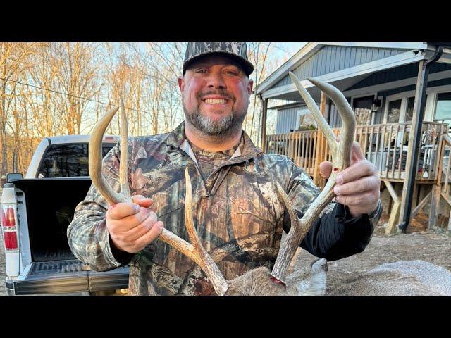 Shaun finally catches "TALL BOY" daylighting #whitetail #deer #deerhunting #deerseason #dirtnap