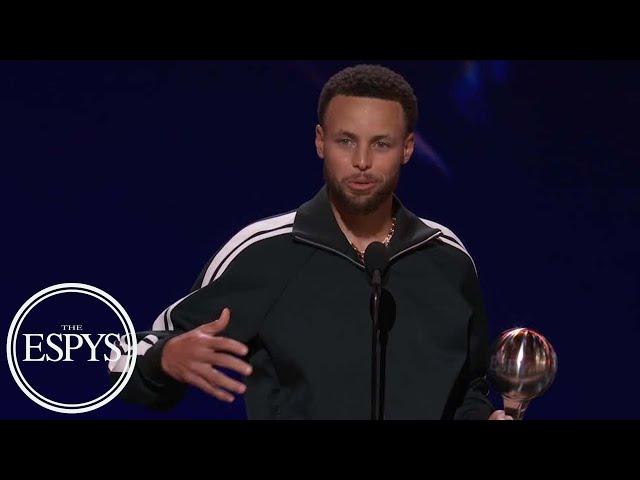 Host Steph Curry wins Best Record-Breaking Performance award  | 2022 ESPYS