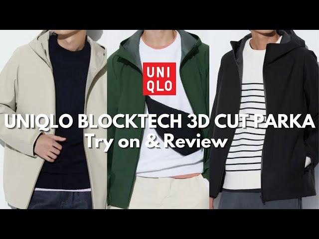 UNIQLO BLOCKTECH 3D CUT PARKA | TRY ON & REVIEW