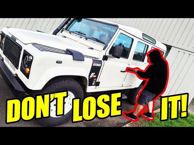 Keeping your Land Rover safe from theives. Covert Security Tips!