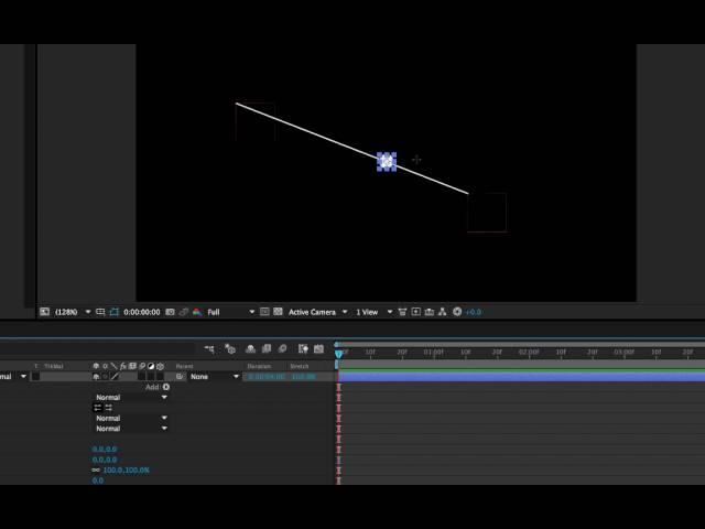 Adobe After Effects Tutorial -- Connect The Dots: Simple Expression + Beam Effect