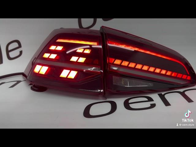 Задняя оптика Full LED  Volkswagen Golf 7 2013-2018